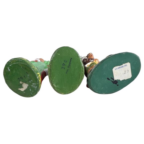 Vintage Hand Painted Nativity Scene Set 8 Figurine & Stable Made West Germany - Picture 4 of 12